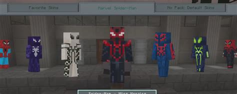 Minecraft Marvel Spider Man Skin Pack Xboxweb