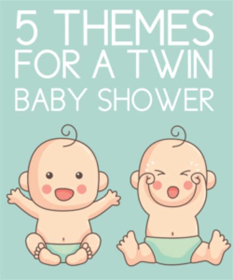 5 Perfect Baby Shower Themes For Twins Free Graphics