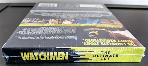 Watchmen 2009 Ultimate Cut 4k Uhd Blu Ray Uk Limited Exclusive Steelbook Ebay