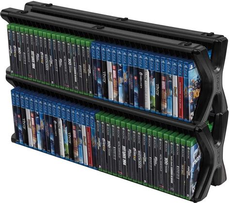 Ps4 Xbox Game Tower 36 Games Rack Accessory Disks Vertical Storage