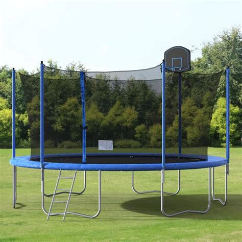 14ft Trampoline With Enclosure