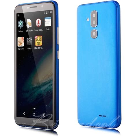 Blue Unlocked 55 Android 51 Smart Mobile Cell Phone Quad Core Dual