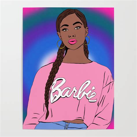 Black Barbie Background