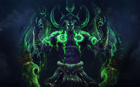 Download Wallpapers Demon Hunter World Of Warcraft Night Elf Wow