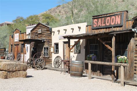 Western Town Housed Onsite At Camelback Inn Resort In Paradise Valley