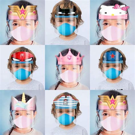 Check spelling or type a new query. Character Face Shield Package for Kids - Available June ...