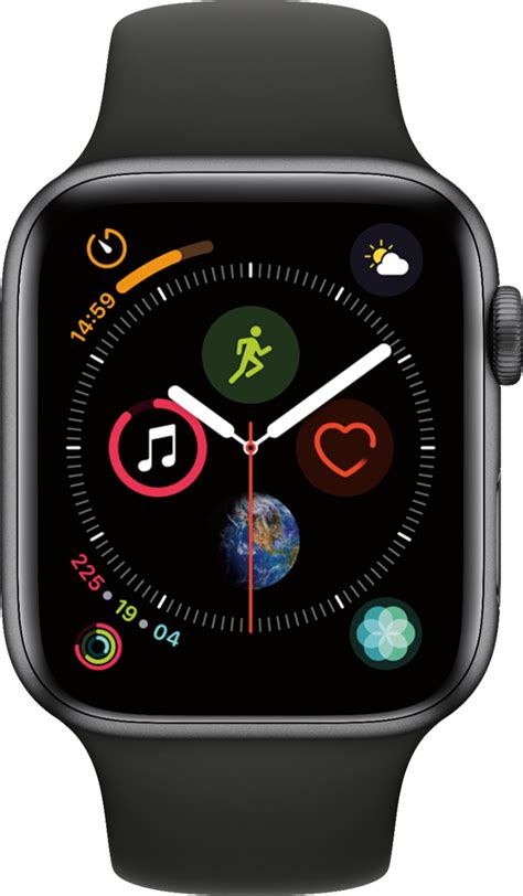 Best Buy Apple Watch Series 4 Gps 44mm Space Gray Aluminum Case With