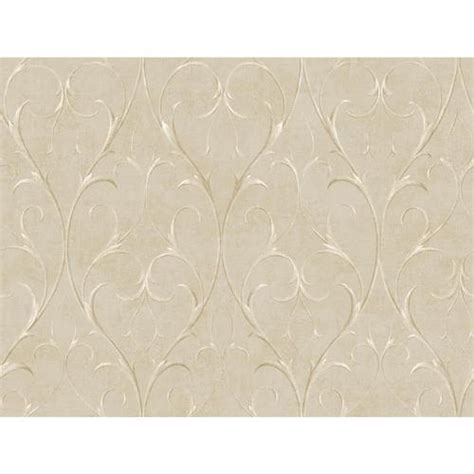 York Wallcoverings Inspired By Color Metallics Book 6075 Sq Ft Taupe