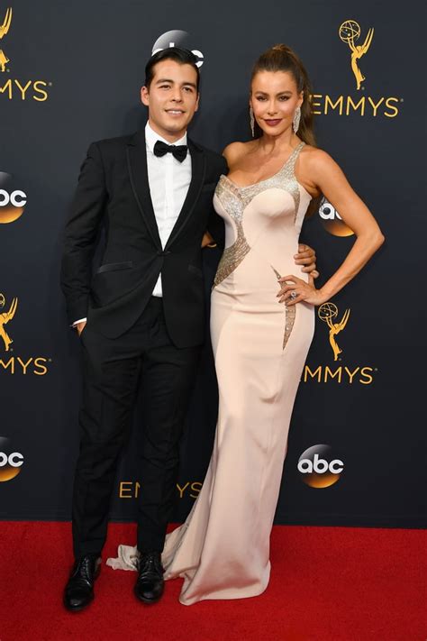 Sofia Vergara And Her Son Manolo At The Emmys 2016 POPSUGAR Latina