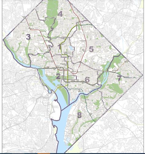 Redrawing Political Boundaries In Dc Underway The Wash