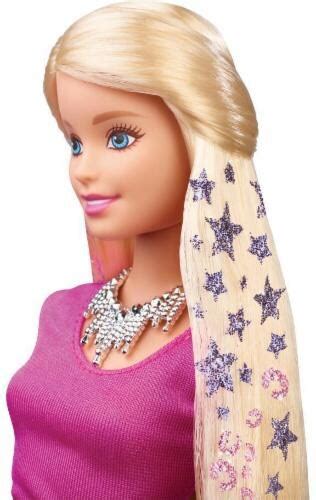 Mattel Barbie® Glitter Hair Doll 1 Ct Kroger