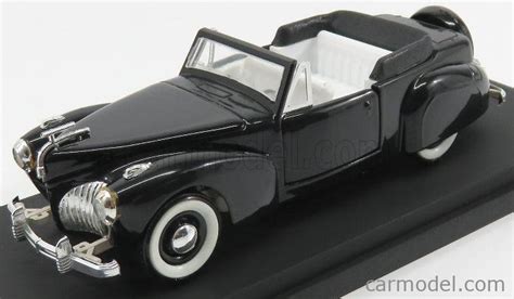 Rio Models 44 Scale 143 Lincoln Continental Cabriolet Open 1941 Black