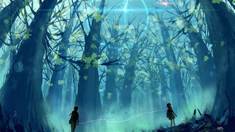Forest Anime Wallpapers Wallpaper Cave