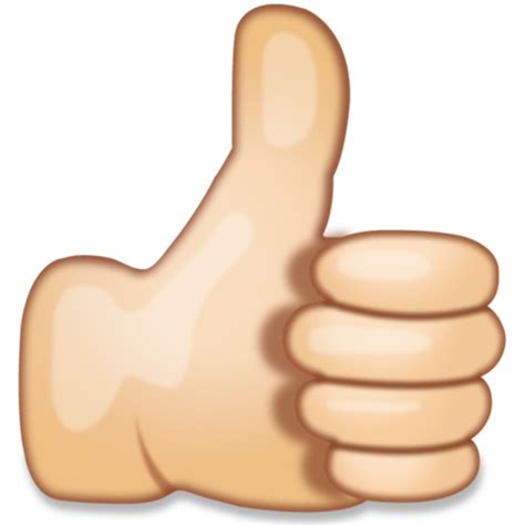 Download High Quality Emoji Clipart Thumbs Up Transparent Png Images Art Prim Clip Arts