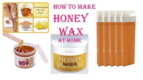 how to make honey sugar wax at home suger waxxing youtube