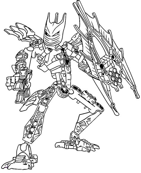 Lego Bionicle coloring pages