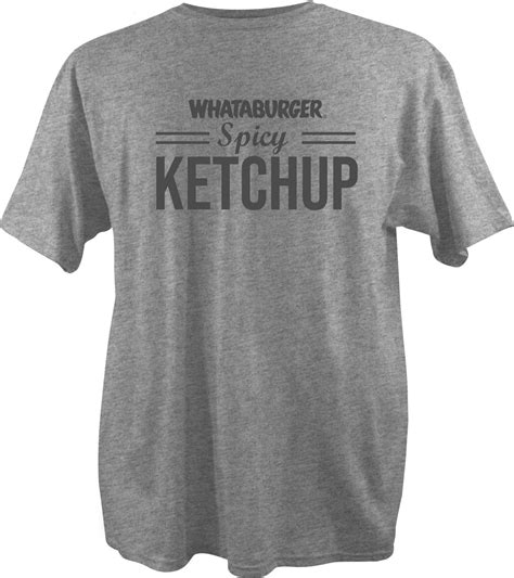Whataburger Men's Spicy Ketchup Short Sleeve T-shirt – BrickSeek