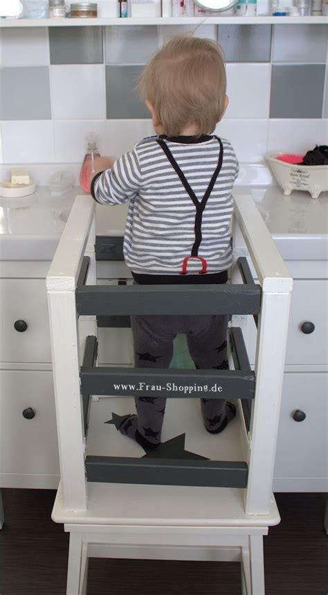 Ingolf kinderstuhl, antikbeize zu groß für einen kinderstuhl, aber noch zu klein für einen normalen stuhl? Ikea Hack: Unser selbst gebauter Learning Tower / Lernturm ...
