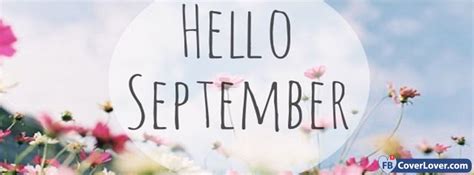 Hello September Seasonnal Facebook Cover Maker