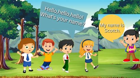 HELLO SONG | WHAT'S YOUR NAME? - YouTube