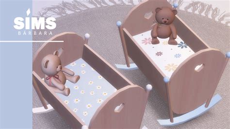 Sims 4 Cute Pastel Toy Crib Recolors Bárbara Sims On Patreon Sims 4