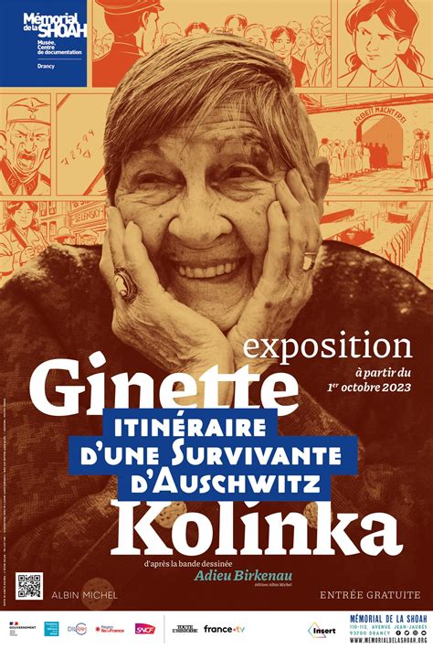 Exposition Ginette Kolinka Itinéraire Dune Survivante Dauschwitz Mémorial De La Shoah De
