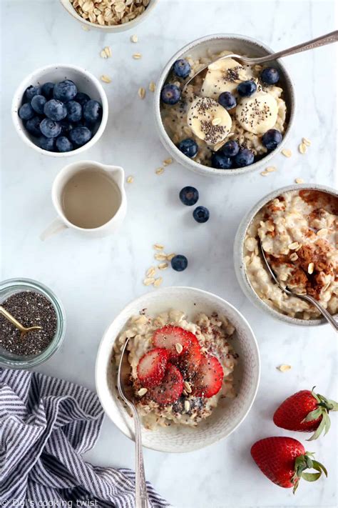 Basic Oatmeal Recipe Healthy Topping Ideas Healthy Topping Ideas