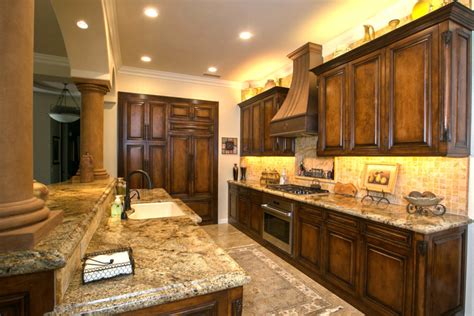 Old world also finished our 20 new interior alder wood doors to match the cabinets, and we couldn't be happier! Cabinet Refacing | Kitchens, Baths & More | Palm Desert | 760 345 9898