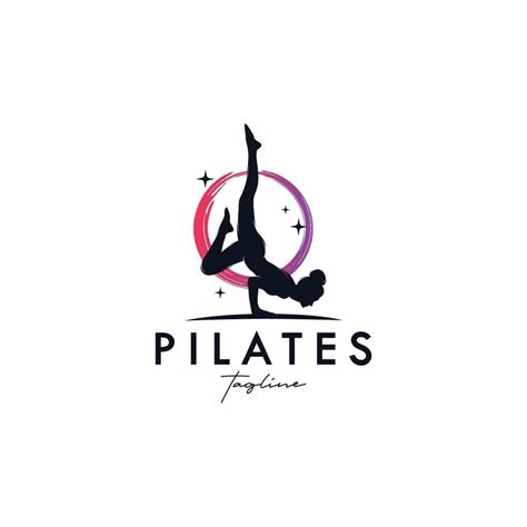 Pilates Yoga Logo Identity Design 11155100 Vector Art At Vecteezy