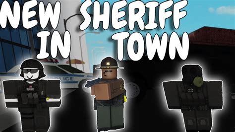 New Sheriff In Town Roblox Police Raid Simulator Youtube