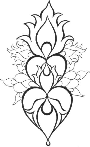Donne une note à ce dessin : 18 dessins de coloriage Mandala Coeur à imprimer