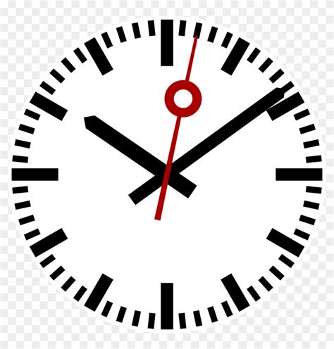 Tick clock, creative alarm clock, angle, electronics, digital clock png. Swiss Railway Clock - Animated Gif Clock Ticking - Free ...