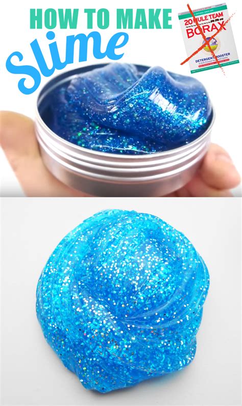 Asking yourself, how do you make fluffy slime? step 3: How To Make Slime (Non Borax Method) (With images) | Make ...