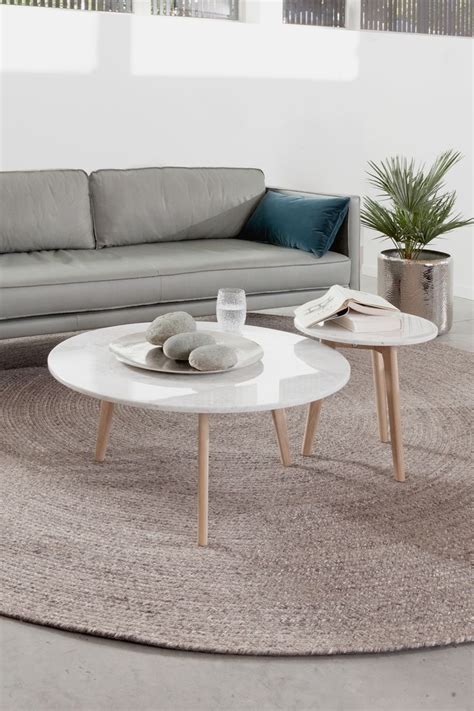 Coffee table legs unique coffee table rustic coffee tables coffee table design live edge furniture diy furniture business furniture outdoor this table is fully collapsible in four parts, no tools required. Round Marble Coffee Table - Solid Oak Legs | Article Mara ...