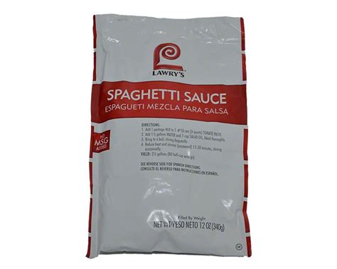 Lawry S Spaghetti Sauce Mix 12oz 340g 7 68 Spice Place