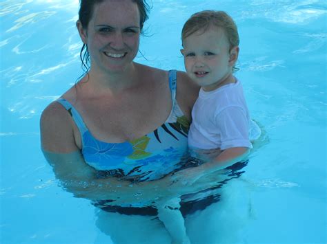 In The Pool Mom And Aviel Lane G Flickr