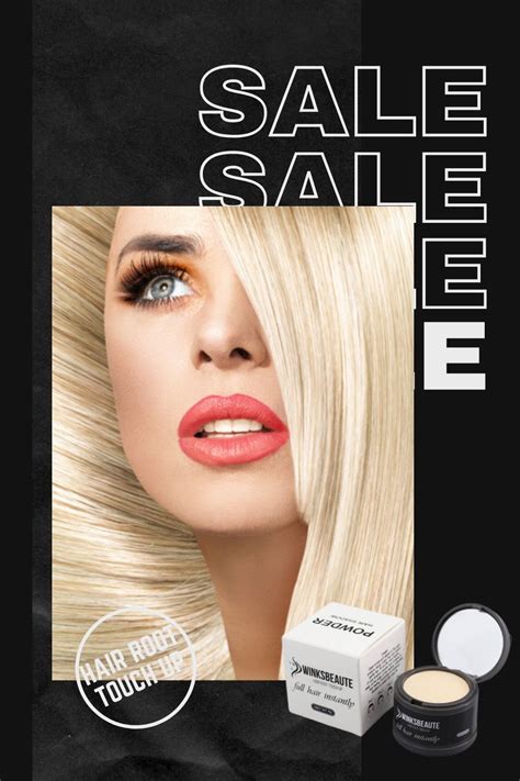 Many men experience hair loss and thinning at the hairline and temples. Winksbeaute HAIR ROOT TOUCH UP Powder | Roots hair ...