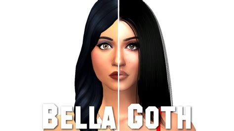 The Sims 4 Glo Up Bella Goth Full Cc List And Sim Download Youtube
