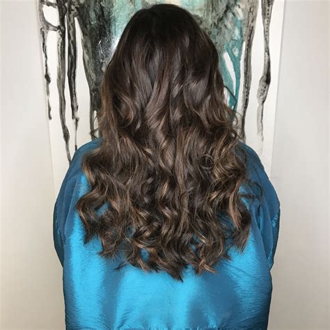 Not all curly hair types require the same care, treatments and products. Curled Brown Hair (With images) | Dallas hair, Long hair ...