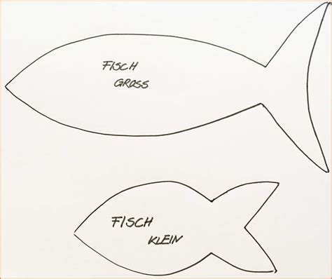 Einige fische werden benannt, um ihr aussehen oder ihren charakter zu beschreiben. Limitierte Auflage Fisch Vorlage Zum Ausschneiden ...