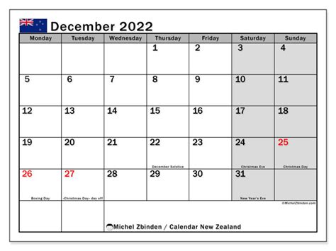 December 2022 Calendars “public Holidays” Michel Zbinden En