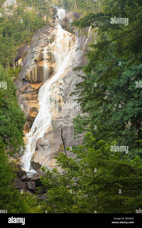 Shannon Falls Provincial Park Near Squamish British Columbia Canada