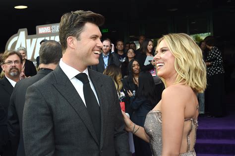Scarlett Johansson And Colin Jost Are Engaged Thedailyday