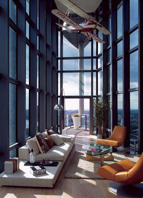 8 Stunning Futuristic Living Rooms