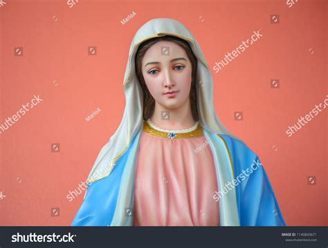 Statue Our Lady Grace Virgin Mary Stock Photo 1140843671 Shutterstock