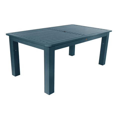 HighwoodÂ® Rectangular Eco Friendly Recycled Plastic 42x72 Dining Table