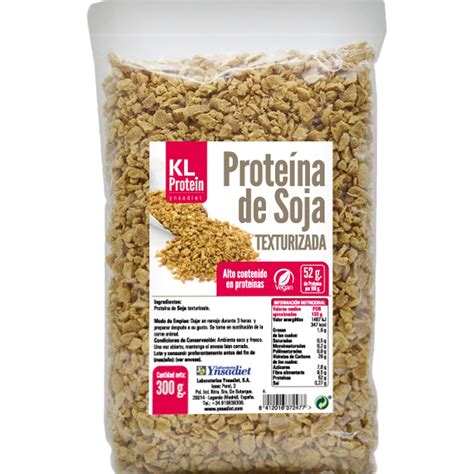 Proteína de soja texturizada bolsa 300 g KL PROTEIN Supermercado El
