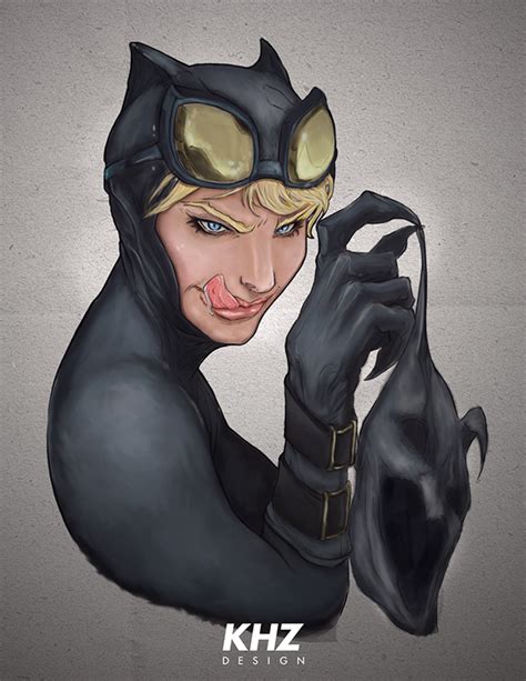 Catwoman Color Practice By Khronoz On Deviantart