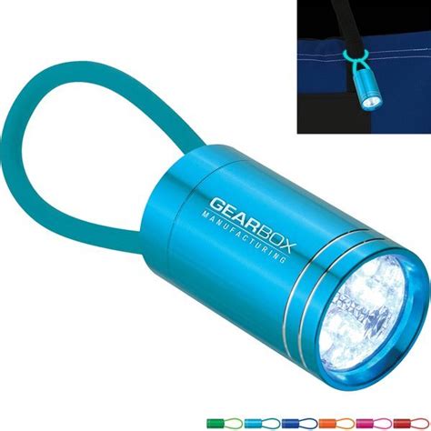 Glow In Dark Aluminum Mini Flashlight Health Promotions Now