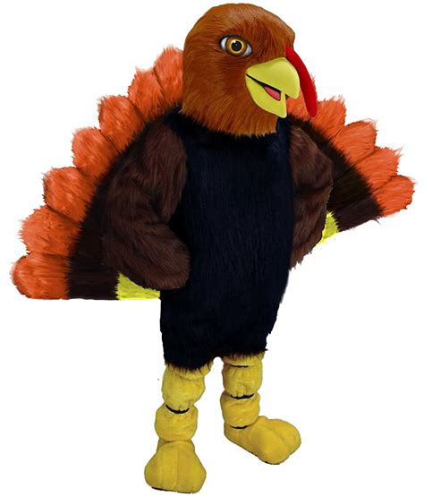 Holiday Turkey Lightweight Mascot Costume Clothing